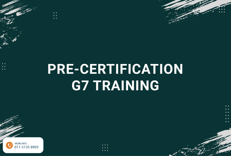 Pre-Certification G7 Training
