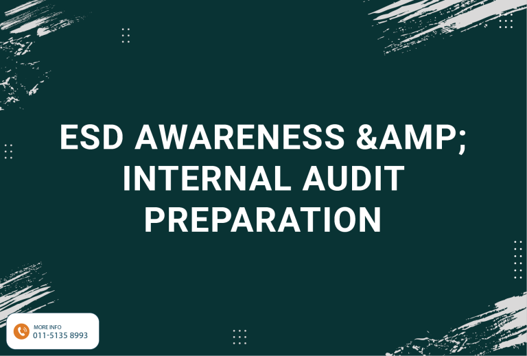 Esd Awareness &Amp; Internal Audit Preparation