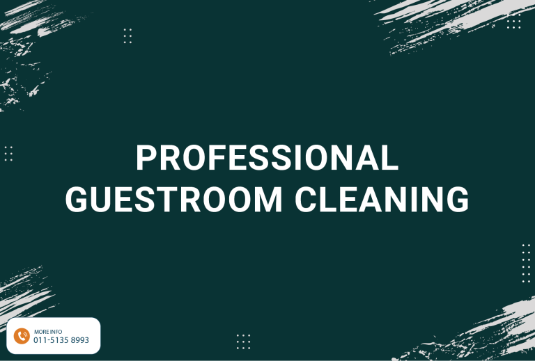 Professional Guestroom Cleaning