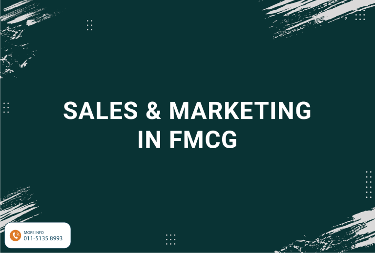 Sales and Marketing in Fmcg