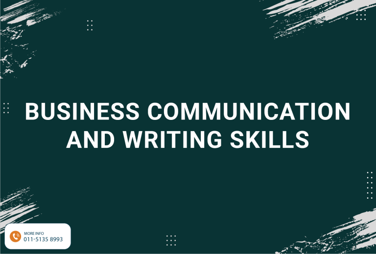 Business Communication and Writing Skills