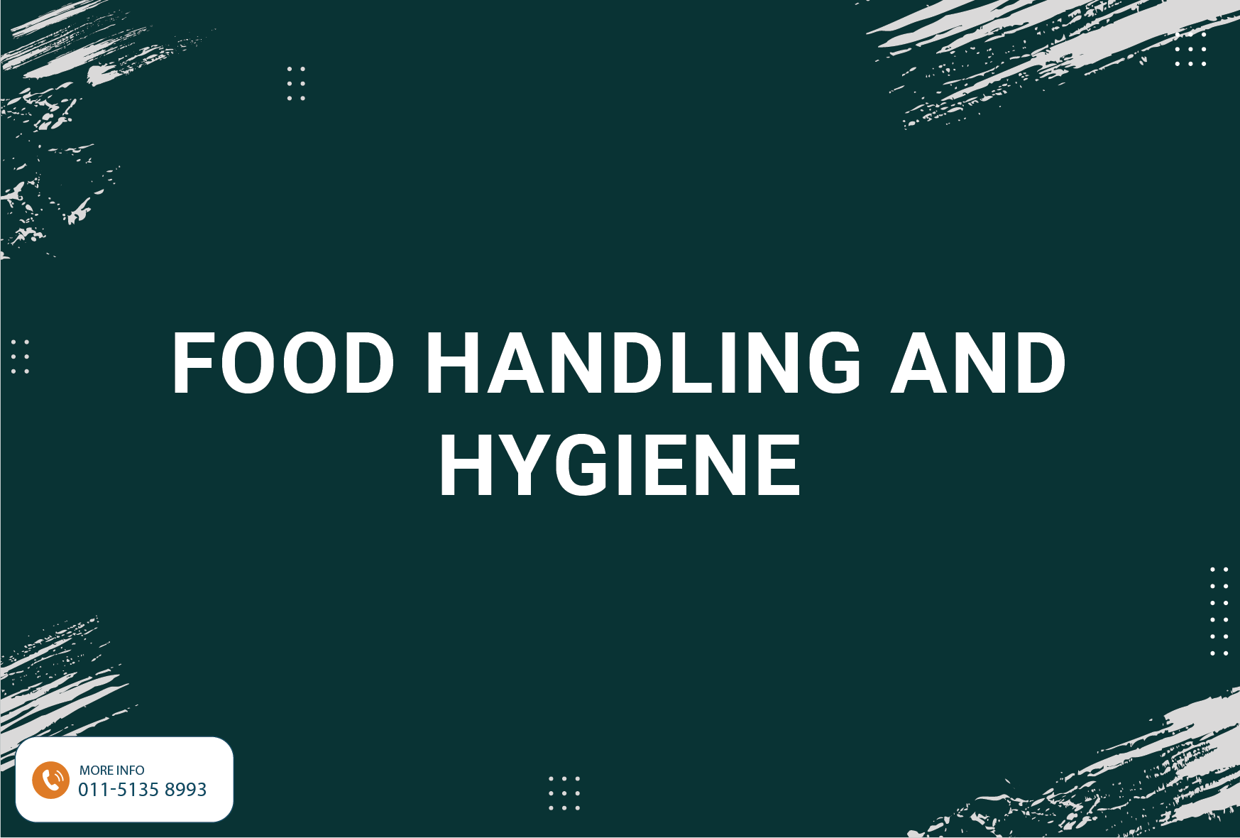Food Handling and Hygiene