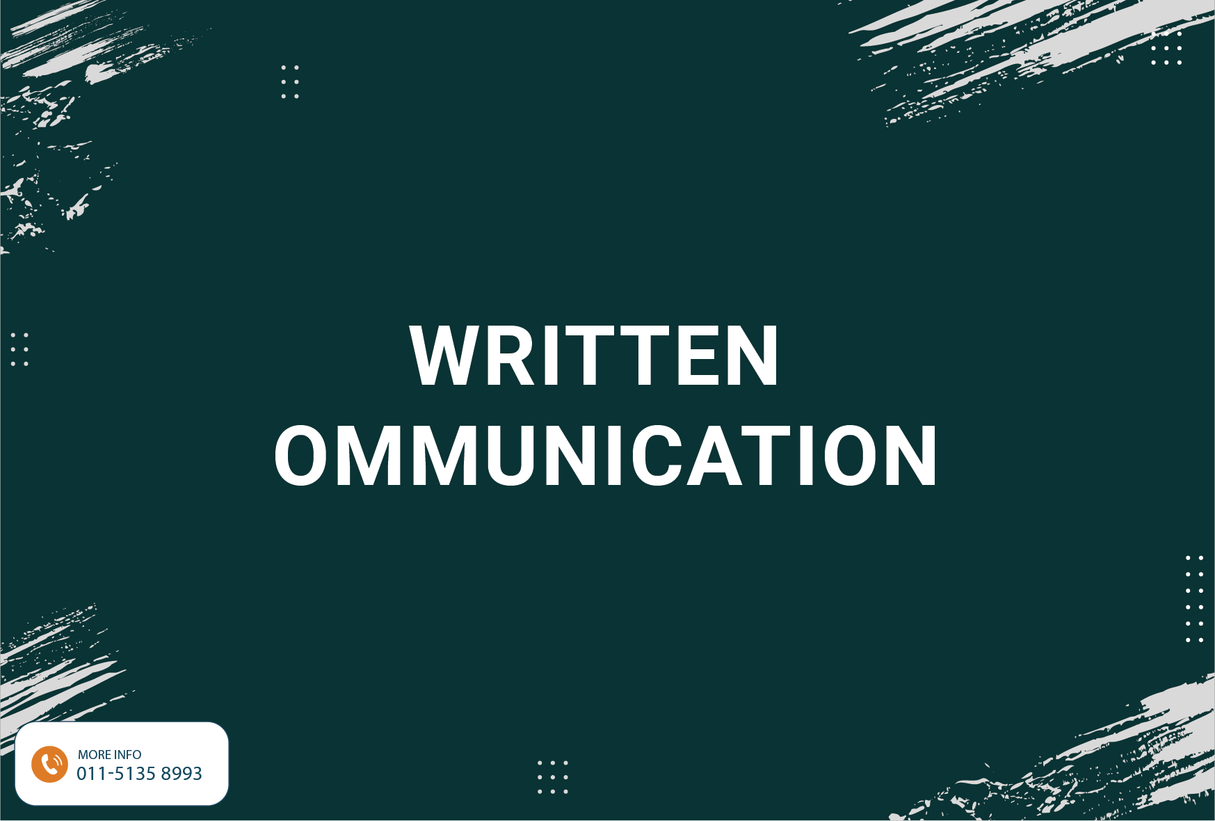 Written Communication