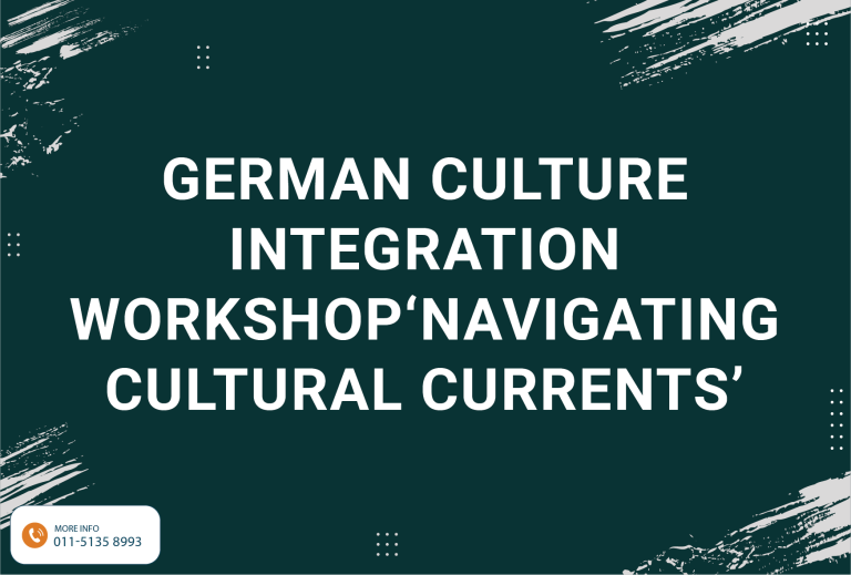 German Culture Integration Workshop‘Navigating Cultural Currents’