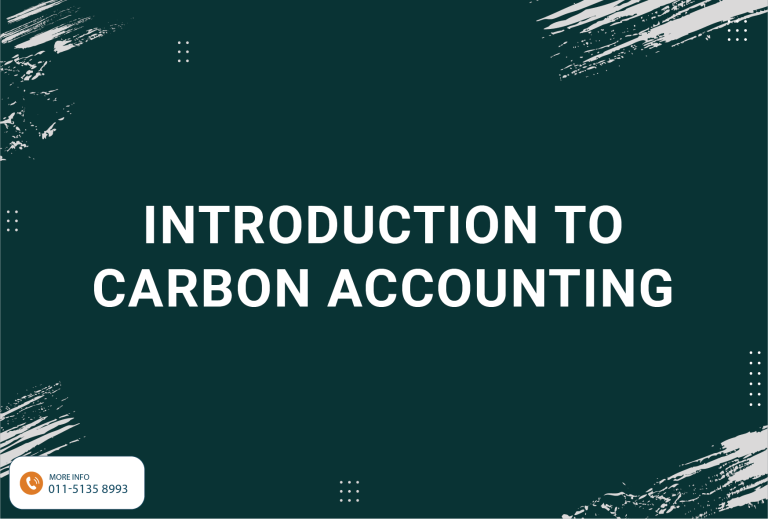 Introduction to Carbon Accounting