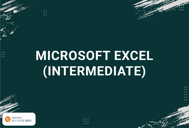 Microsoft Excel (Intermediate)