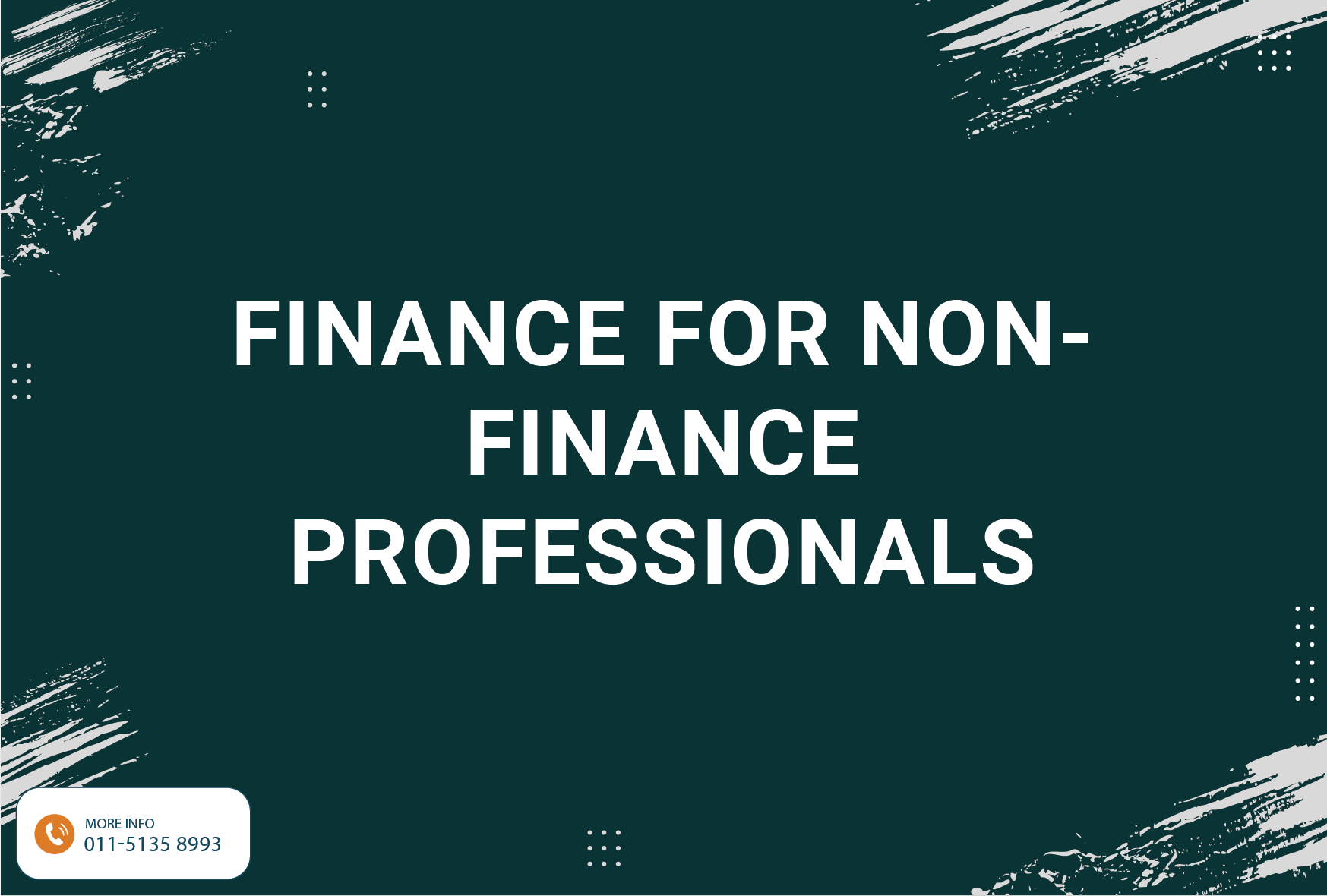 Finance for Non-Finance Professionals