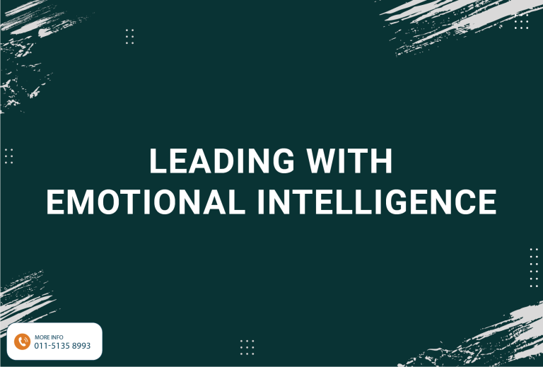 Leading with Emotional Intelligence