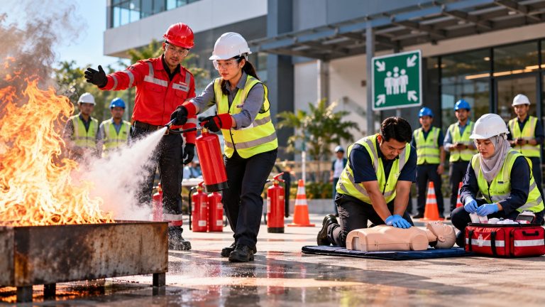 Fire Drill &Amp; Basic First Aid Awareness