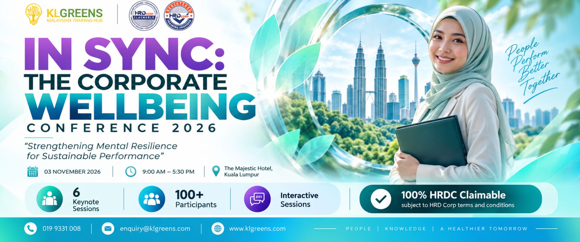 In Sync: The Corporate Wellbeing Conference 2026, 3 November 2026